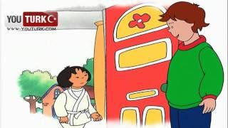 Caillou Türkce - Caillou Karete yapmayi deniyor