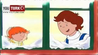 Caillou Türkce - Tepeden asagi kaymak