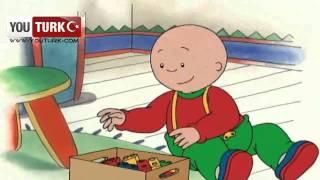 Caillou Türkce - Caillou Kurabiye yapiyor