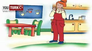 Caillou Türkce - Caillou kizak kayiyor