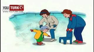 Caillou Türkce - Caillou Buz Pateni ögreniyor